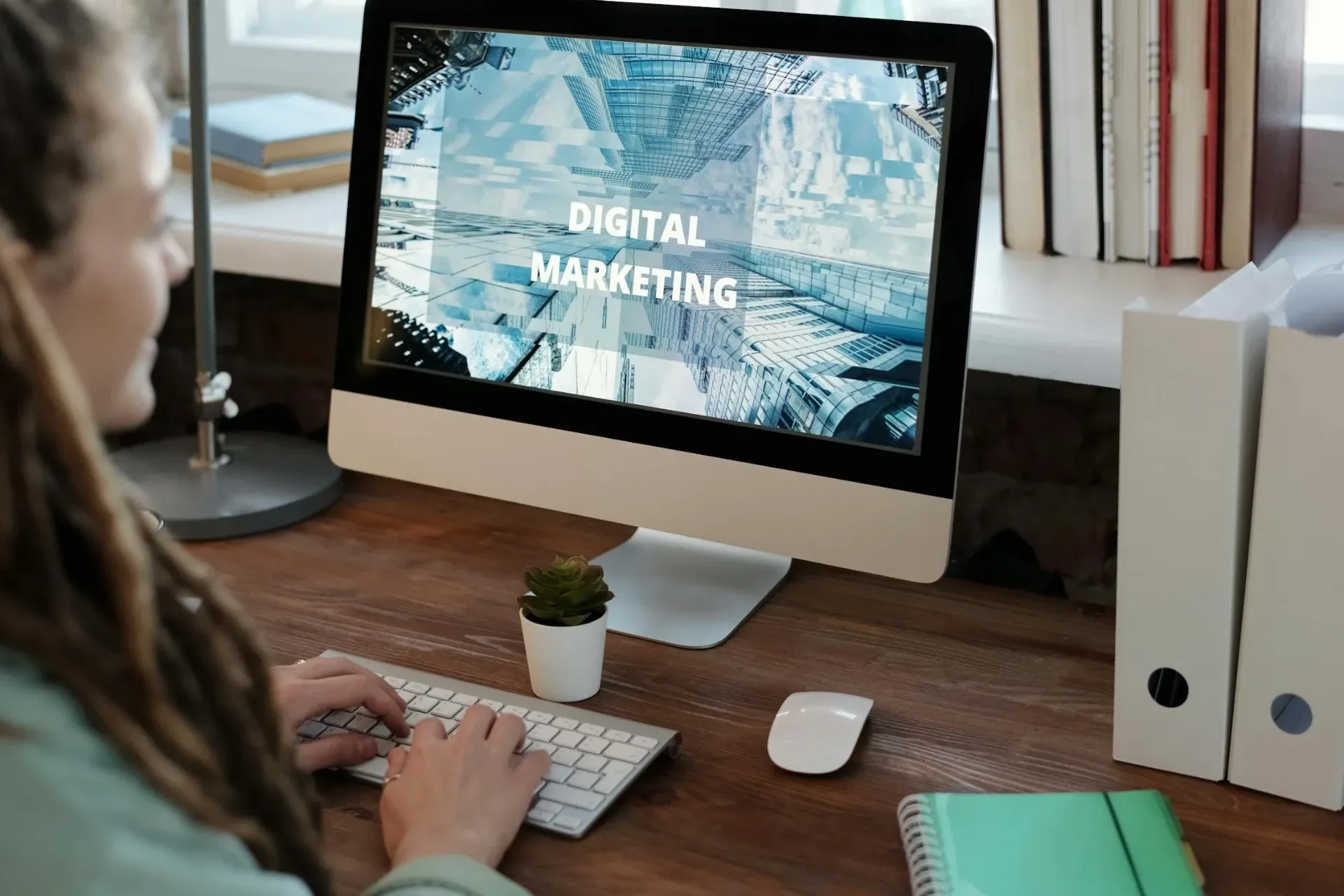 Digital marketing concept