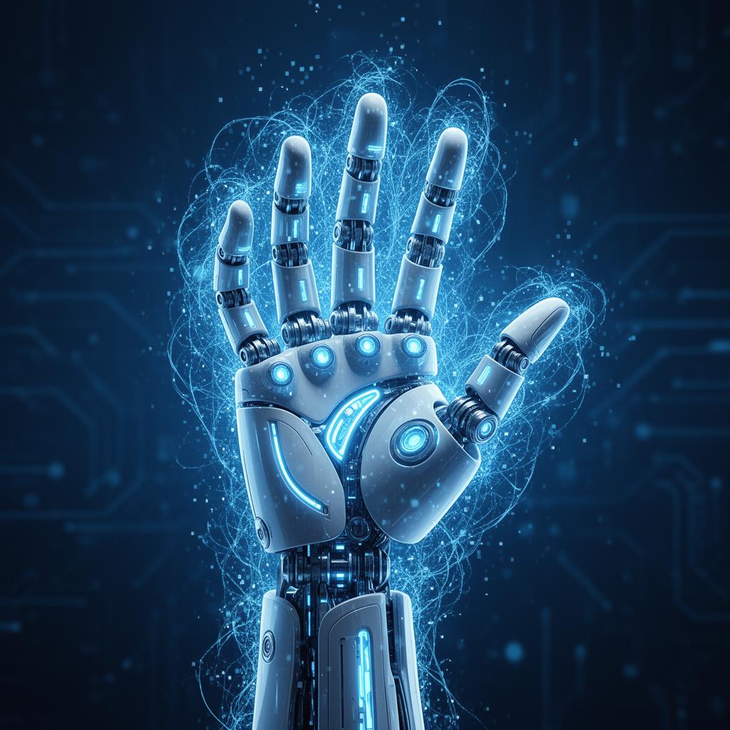AI Technology - Neural network visualization